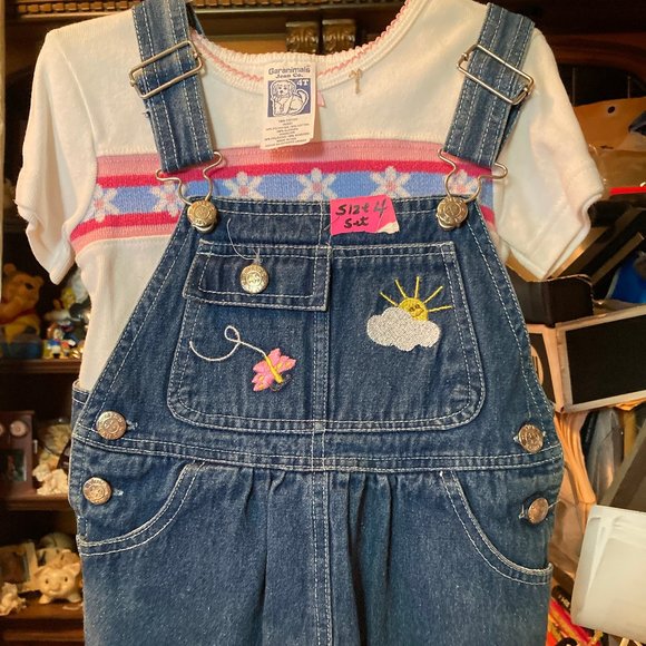 DISNEY MINNIE JUMPER DRESS AND TOP NEW OUTFIT 24M - Picture 1 of 7